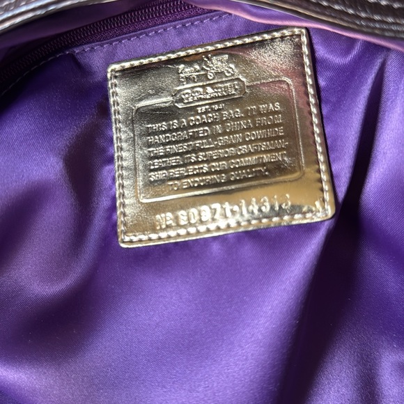 Coach 14313 Brown Leather Maggie Madison Women's Bag - Picture 10 of 15